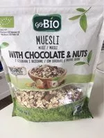 Mängden socker i Musli z czekoladą i orzechami