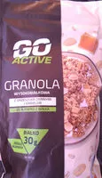 Mängden socker i GO ACTIVE  granola wysokobiałkowa
