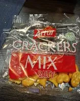 Mängden socker i Crackers mix salty