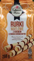 Mängden socker i Rurki waflowe z kremem o smaku krówkowym (60%)