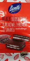 Mängden socker i Black herbatniki kakaowe z kremem o smaku śmietankowym