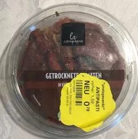 Mängden socker i Getrocknete tomaten