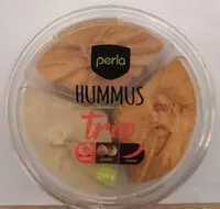 Mängden socker i perla Hummus trio