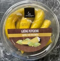 Mängden socker i Grüne Peperoni gefüllt mit Frischkäse