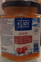 Mängden socker i Pasta grillowana papryka, pomidory, ser mizithra, feta