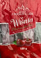 Mängden socker i Wiśnia nowosądecka w czekoladzie