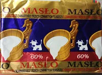 Mängden socker i Masło o zawartości trzech czwartych tłuszczu.