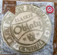 Mängden socker i Śląskie oblaty orzechowe