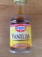 Mängden socker i Vanilija Aroma