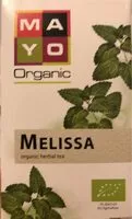 Mängden socker i Melissa organic herbal tea