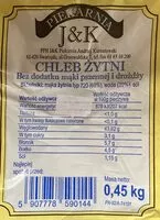 Mängden socker i Chleb żytni