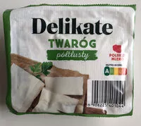 Mängden socker i Half-fat cottage cheese
