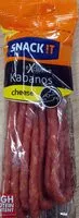 Mängden socker i eXclusive kabanos cheese