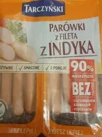 Mängden socker i Parowki z fileta z indyka