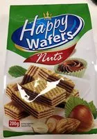 Mängden socker i Happy wafers Nuts