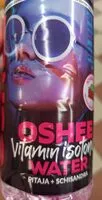 Mängden socker i Oshee Vitamin Isotonic Pitaja