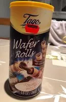 Mängden socker i wafer rolls