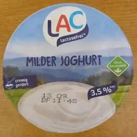 Mängden socker i Milder Joghurt