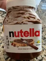 Mängden socker i Nutella
