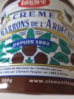 Mängden socker i Crème de marron de l'ardèche