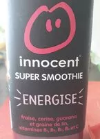 Mängden socker i Innocent super smoothie