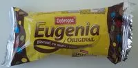 Mängden socker i Biscuits Eugenia Original Cocoa Cream 36G 1 / 24 0.864KG / Box