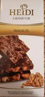 Mängden socker i Grand'or Walnuts