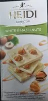 Mängden socker i Grand'or White & Hazelnuts