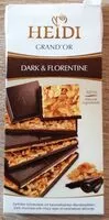 Mängden socker i Grand'or Dark & Florentine