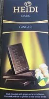 Mängden socker i Dark ginger