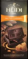 Mängden socker i Tablette chocolat noir caramel beurre salé