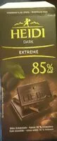 Mängden socker i Bitter Schokolade extreme 85%