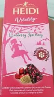 Mängden socker i Cranberry harmony