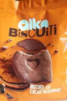Mängden socker i Alka biscuiti cacao