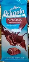 Mängden socker i Chocolat Crémeux Amère - Chocolat Noir 55% Cacao