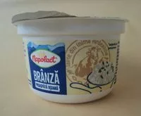 Mängden socker i Napolact Branza proaspata de vaca