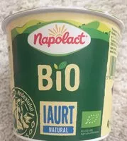 Mängden socker i Napolact Bio Iaurt Natural 3,8%