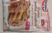 Mängden socker i Cake cream mix