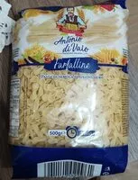 Mängden socker i Farfalline