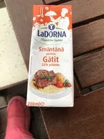 Mängden socker i Smântână 32%