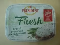 Mängden socker i Cremă de brânză proaspătă cu ceapă verde