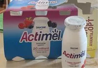 Mängden socker i Actimel frc. Pădure 8x100g