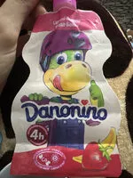 Mängden socker i Danonino ягода- банан