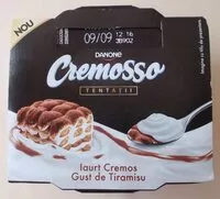 Mängden socker i Danone Cremosso Tentatii Iaurt cremos cu gust de tiramisu