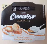 Mängden socker i Danone Cremosso Tentatii Iaurt cremos cu banane si caramel