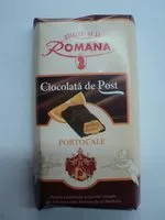 Mängden socker i Romana Ciocolată de Post (Portocale)