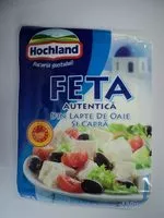 Mängden socker i Hocland Feta din lapte de oaie si capra