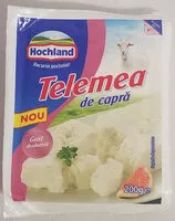 Mängden socker i Hochland Telemea de capră