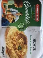 Mängden socker i Cristim bunatati humus