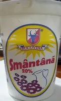 Mängden socker i Bucovina Smântână 20%